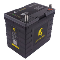 UT 1300 12V105Ah LiFePO4 Deep Cycle Battery- top front right side view