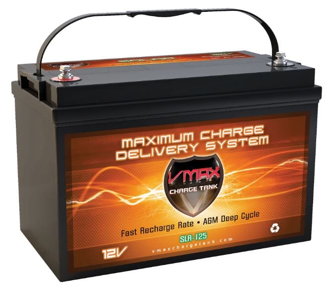 Vmaxtanks SLR125 12V/125Ah Solar AGM Deep Cycle Battery