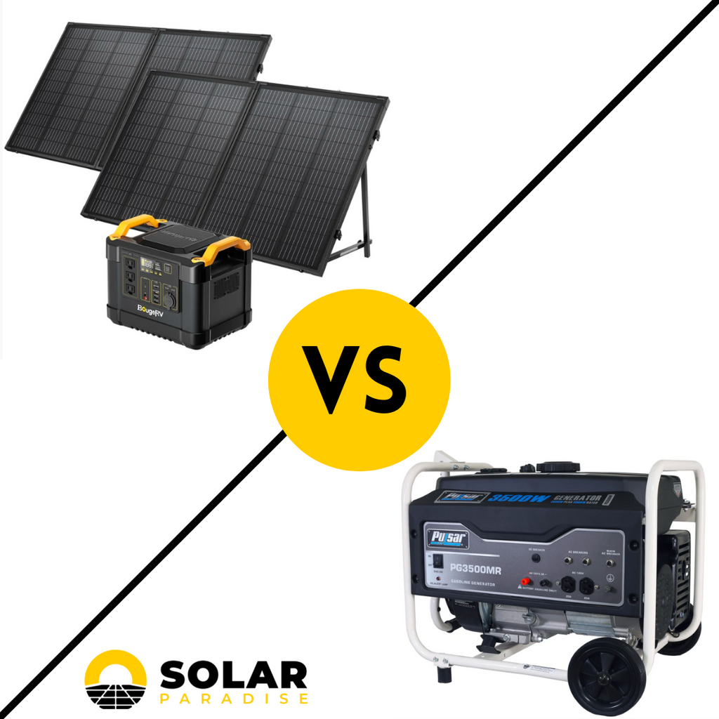 Solar vs. Gas Generator: Pros and Cons of Each