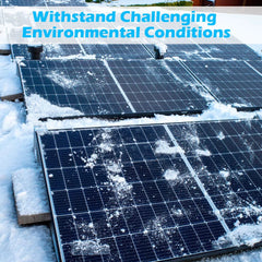 SunGoldPower 100 Watt Monocrystalline Solar Panel