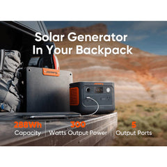 Jackery Explorer 300 Plus Solar Generator With SolarSaga 40W