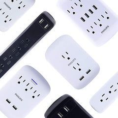 Philips 6-Outlet 900 Joules Surge Protector