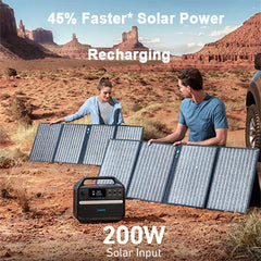 Anker PowerHouse 555- 1024Wh  1000W- with solar panel recharging