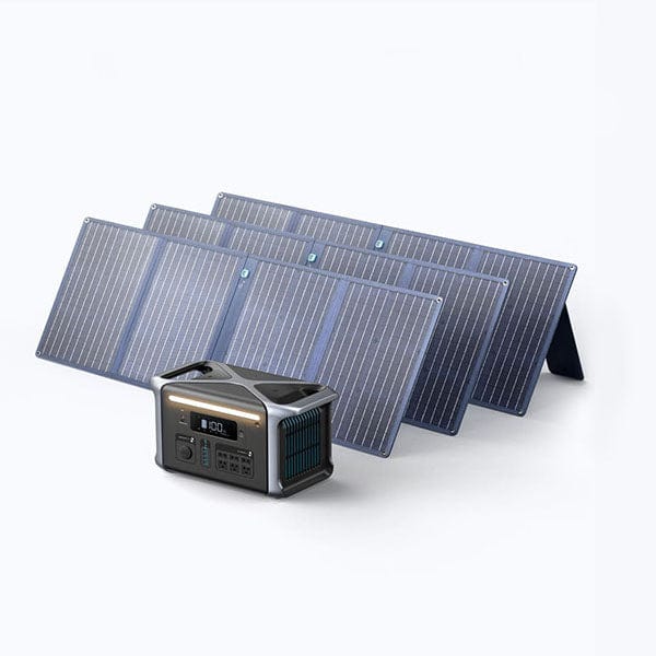 Anker SOLIX F1200 Solar Generator (Solar Generator 757 with 3× 100W Solar Panel)