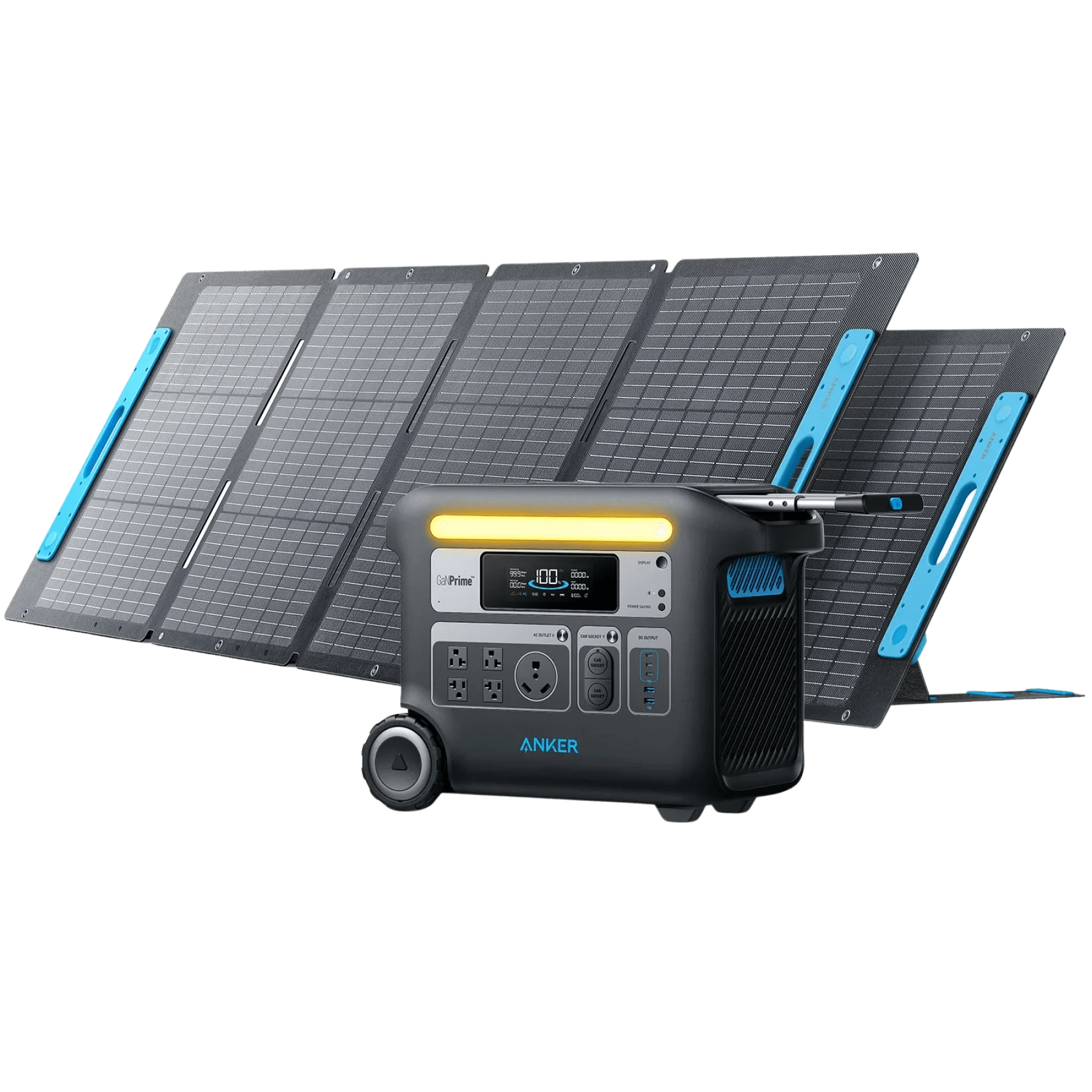 Anker SOLIX F2000 Solar Generator (Solar Generator 767 with 2× 200W Solar Panel)