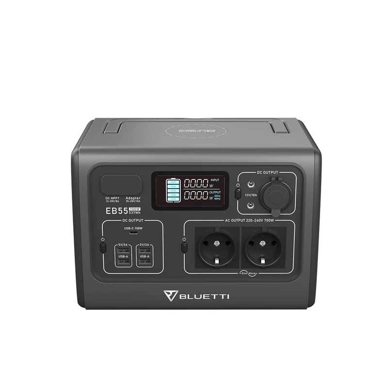 Bluetti EB55 700W 537Wh Portable Power Station