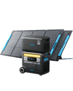 Anker SOLIX F2000 Solar Generator (Solar Generator 767 with 2x 200W Solar Panel and Expansion Battery)