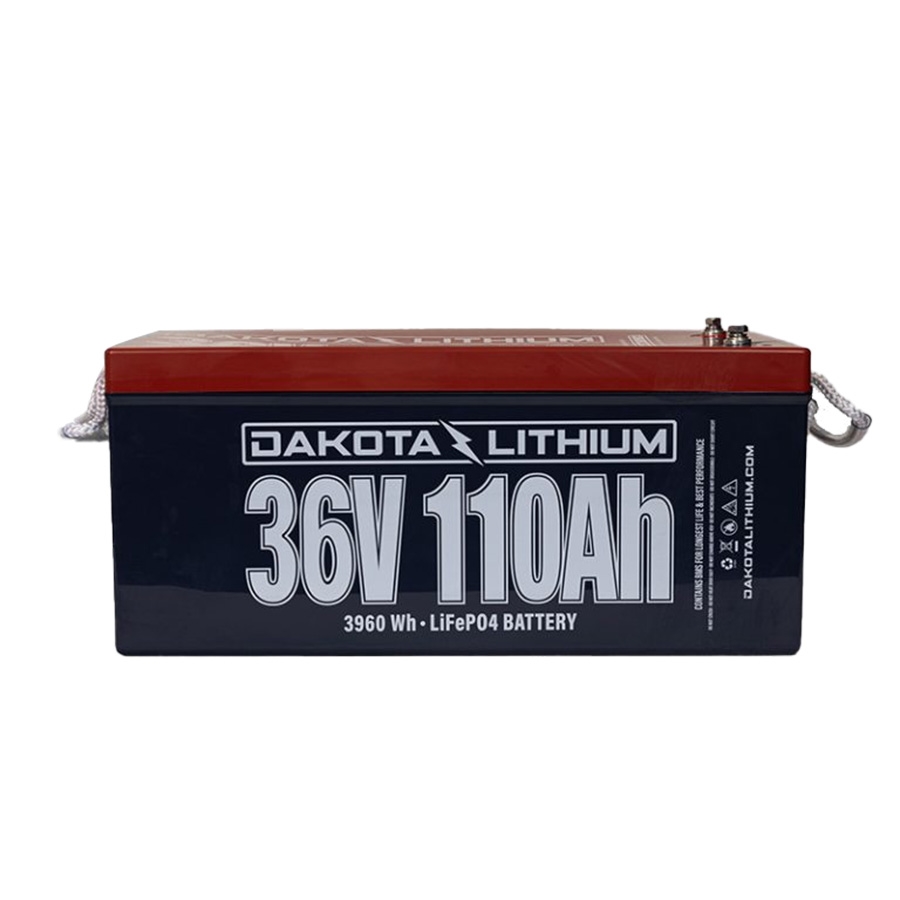 Dakota Lithium 36V/110Ah LiFePO4 Deep Cycle Single Battery
