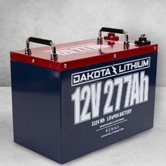 Dakota Lithium 12V/277Ah LiFePO4 Deep Cycle Battery