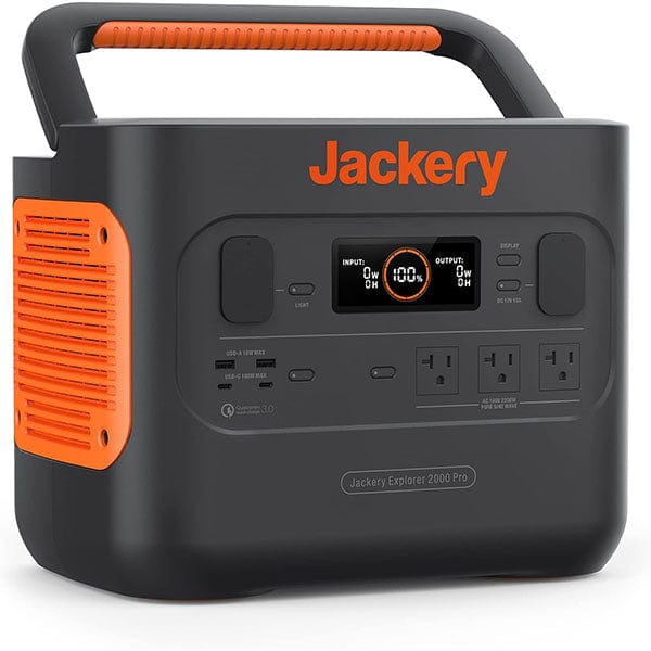 Jackery Explorer 2000 Pro 2160Wh Portable Power Station- front right view