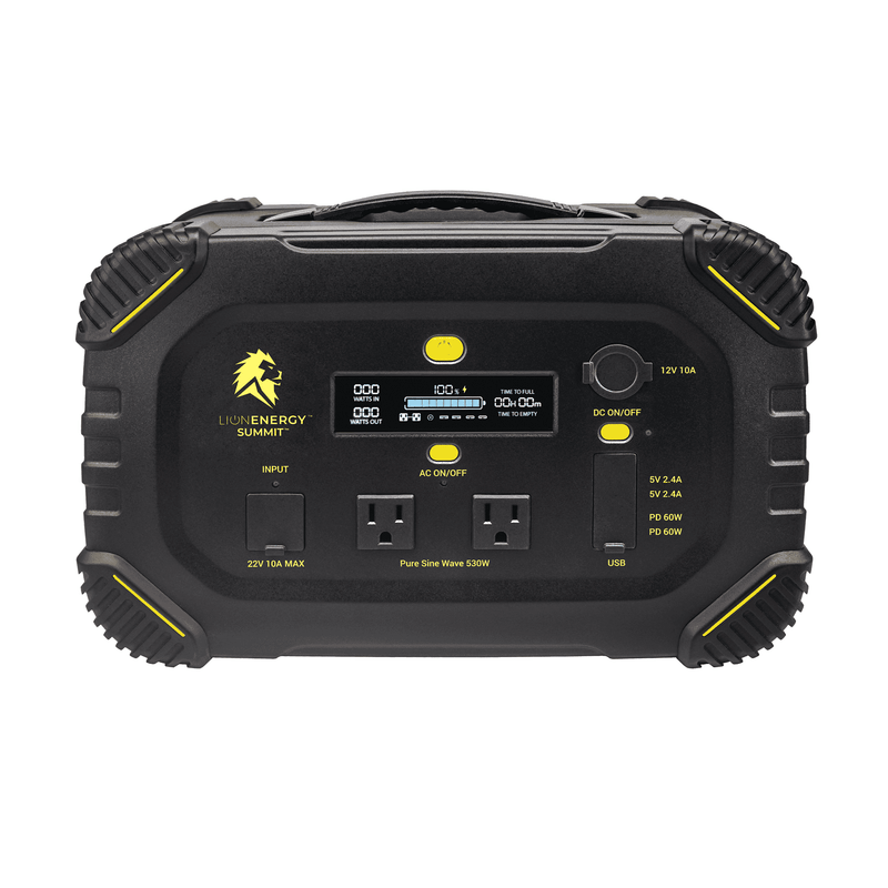 Lion Energy Summit 530W/665Wh Portable Generator Kit
