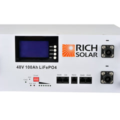 Rich Solar ALPHA 5 48V/100Ah LiFePO4 Lithium Server Rack Battery