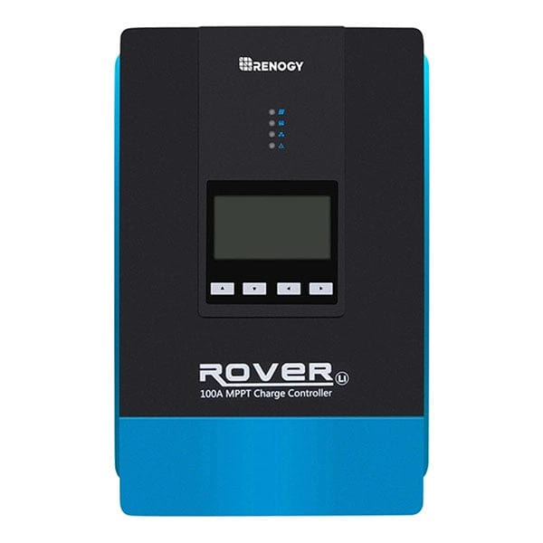 Renogy Rover 100 Amp MPPT Solar Charge Controller- front view