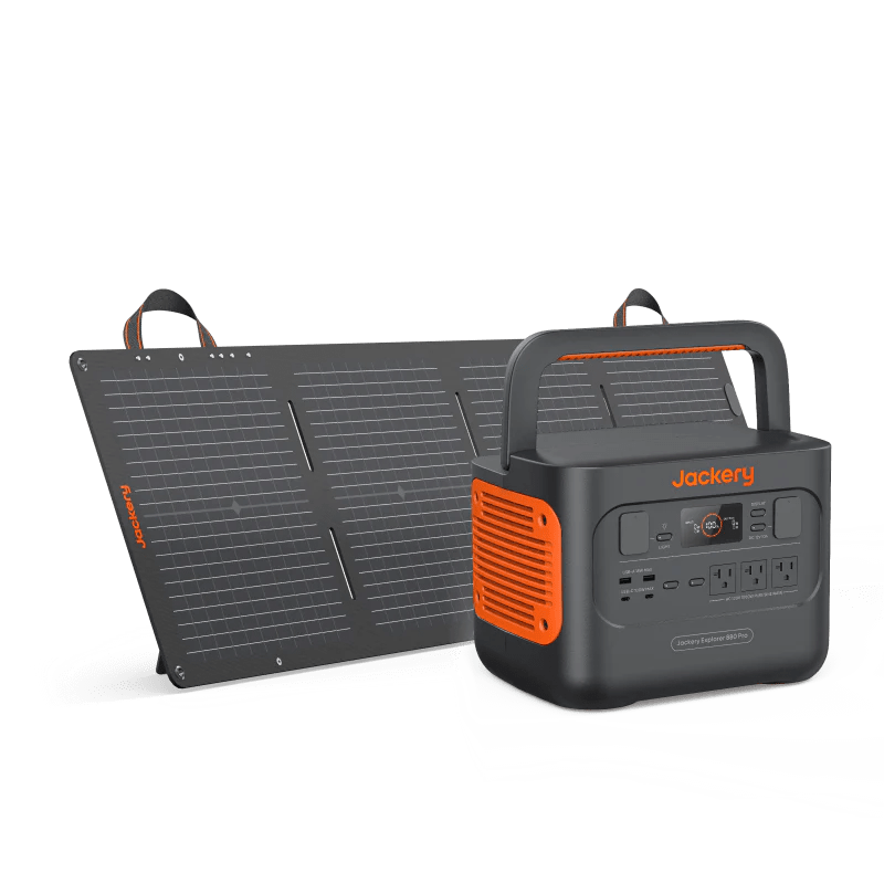 Jackery Explorer 880 Pro Solar Generator With SolarSaga 100W