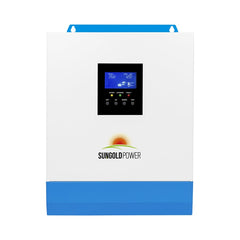 SunGoldPower 3000W 24V Pure Sine Wave Solar Inverter Charger-  front view