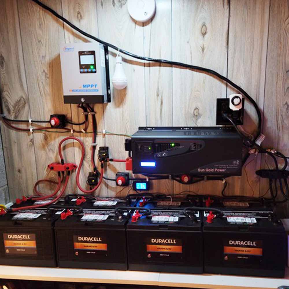 4000W Pure Sine Wave Inverter With UPS Battery Charger