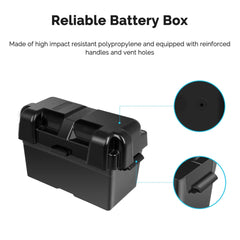Renogy 12V/100Ah Hybrid Gel Deep Cycle Battery with Box