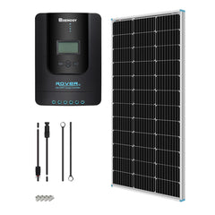 Renogy 100W 12V Monocrystalline Solar Starter Kit with MPPT Charge Controller
