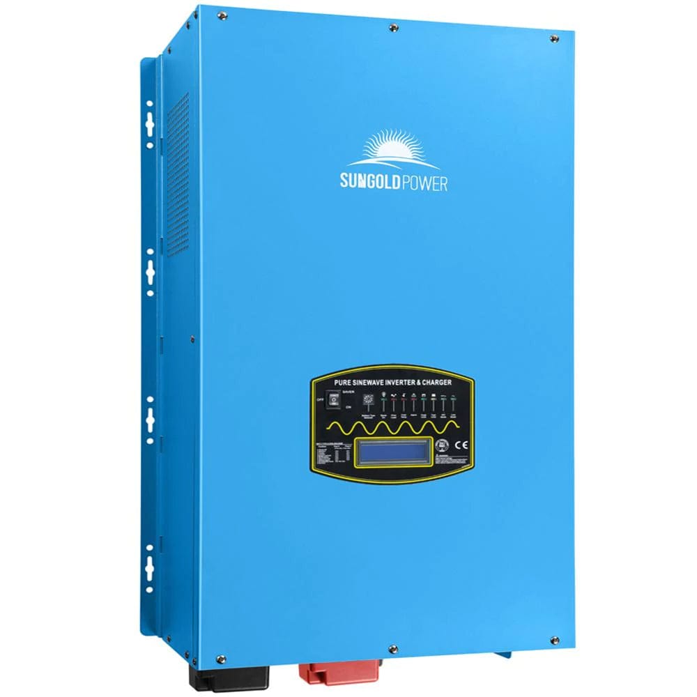 SunGoldPower 15000W 48V Split Phase Pure Sine Wave Solar Inverter Charger