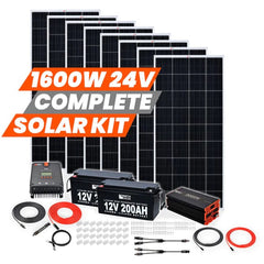 Rich Solar 1600W 24V Solar Kit with 60A MPPT Controller RS-K1660