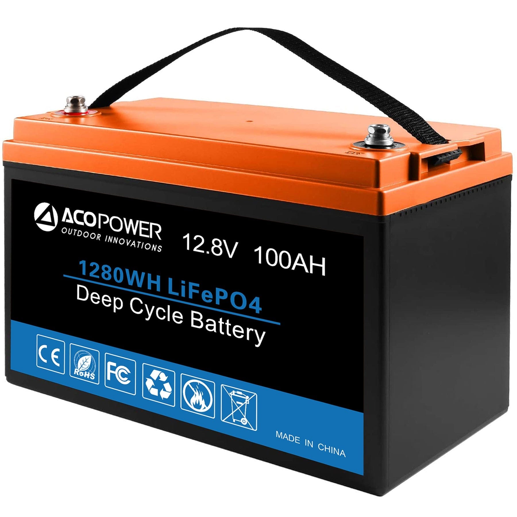 12V 100Ah Lithium Ion Deep Cycle Battery