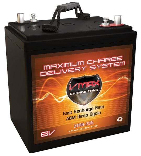 Vmaxtanks XTR6-235 6V/235Ah Xtreme AGM Deep Cycle Battery