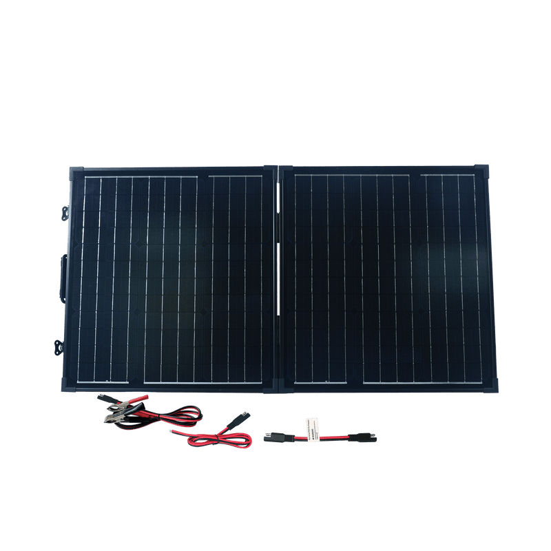 Nature Power 1x 4.28A Charge Controller + 1x 80W Briefcase Foldable Solar Panel Kit