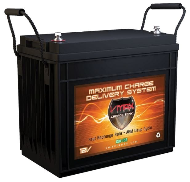 Vmaxtanks SLR155 12V/155Ah AGM Deep Cycle Battery