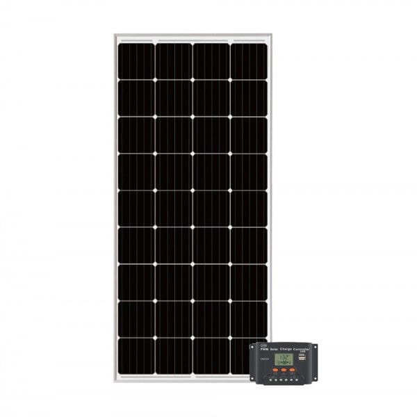 Nature Power 1x 13A Charge Controller + 1x 200W Crystalline Solar Panel Kit