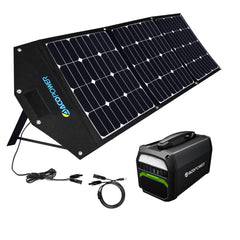 Acopower PS 500 462Wh + 1x 120W Solar Panel Solar Generator Kit