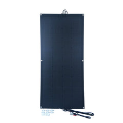 Nature Power 100W Semi Flexible Monocrystalline Solar Panel