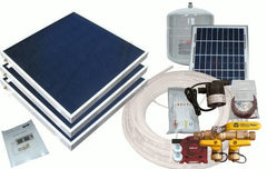 Heliatos Boat Freeze Protected Solar Water Heater Kit with Built-In Heat Exchanger