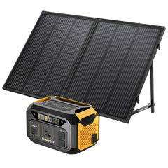 BougeRV Flash300 286Wh + 1x 130W Solar Panel Solar Generator Kit