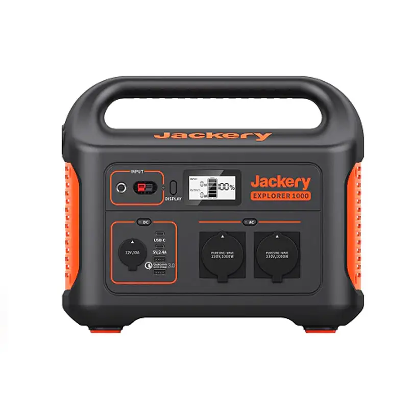 Jackery Explorer 1000 Portable Power Station G1000A1000AH- front view