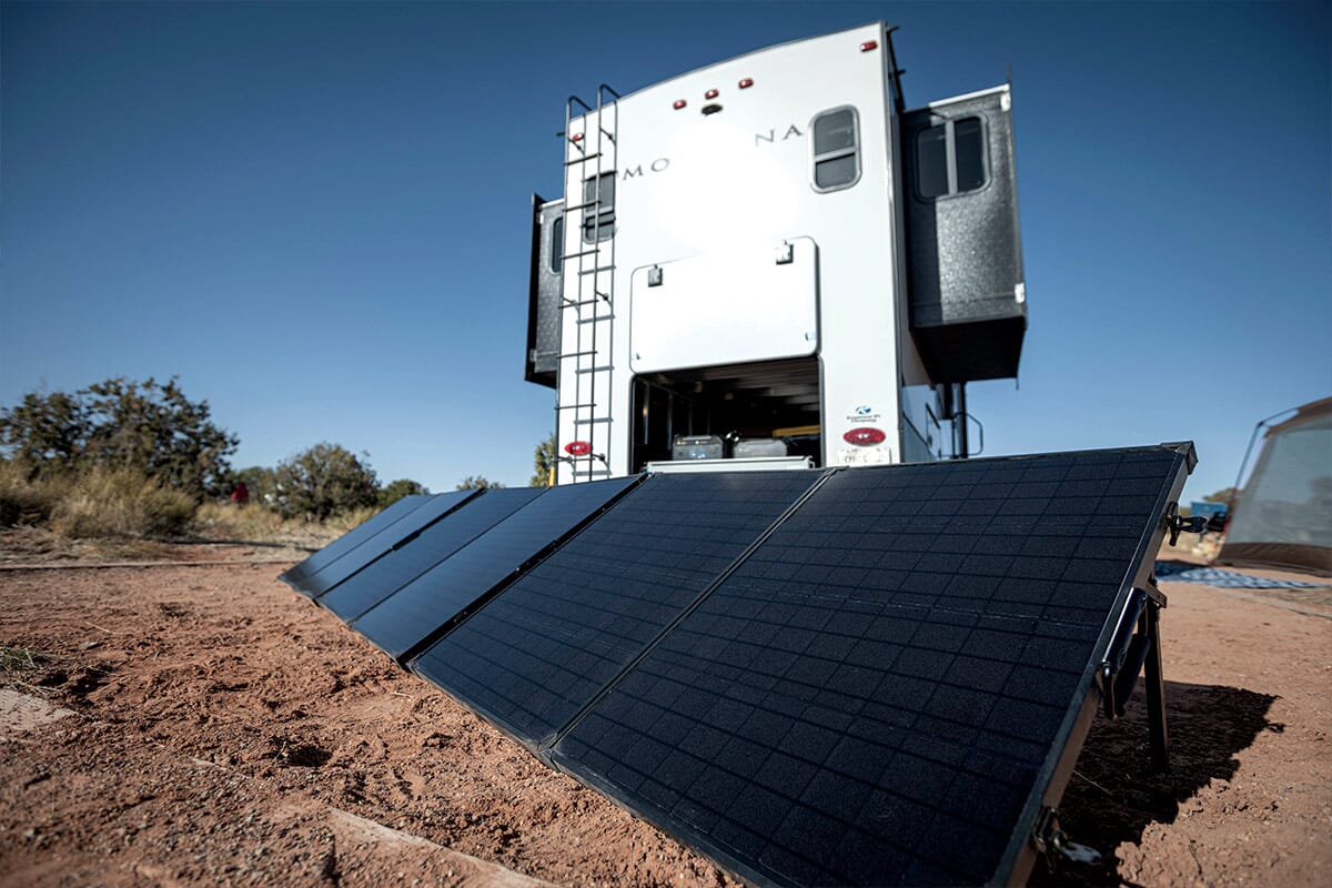 Lion Energy 100W Monocrystalline Portable Solar Panel