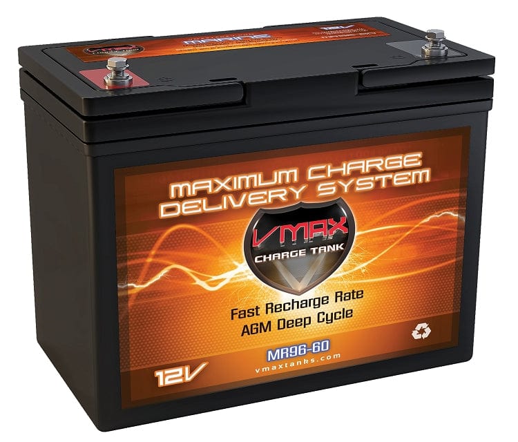 Vmaxtanks MR96-60 12V/60Ah High Performance AGM Deep Cycle Battery