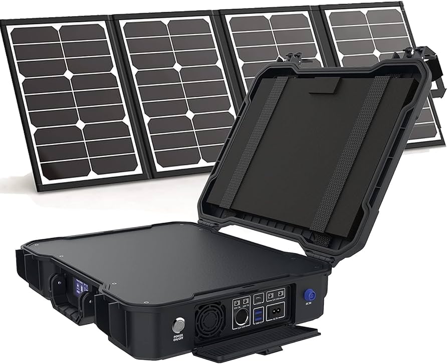 Montek X1000 1000W + 1x 80W Solar Panel Solar Generator Kit