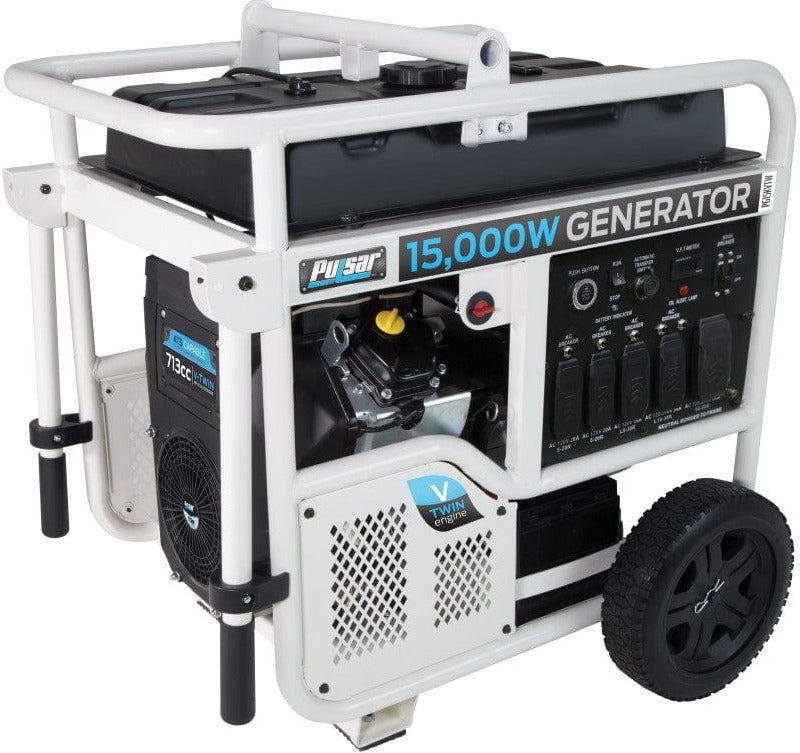 Pulsar 12000W Portable Dual Fuel Generator with Electric Start
