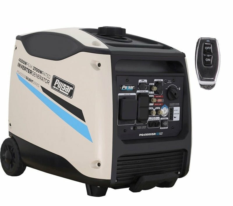 Pulsar PG4500ISR 3700W Portable Inverter Generator with Remote Start