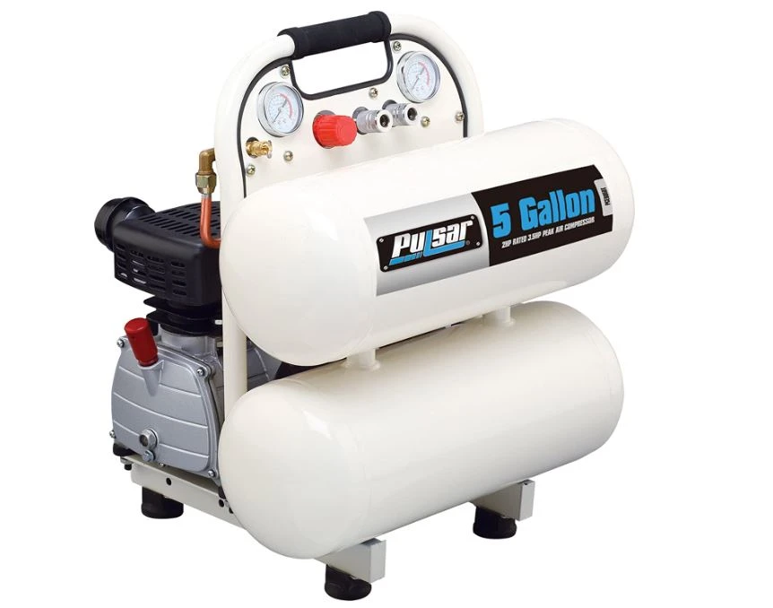 Pulsar 5 Gallon Twin-Tank Portable Air Compressor