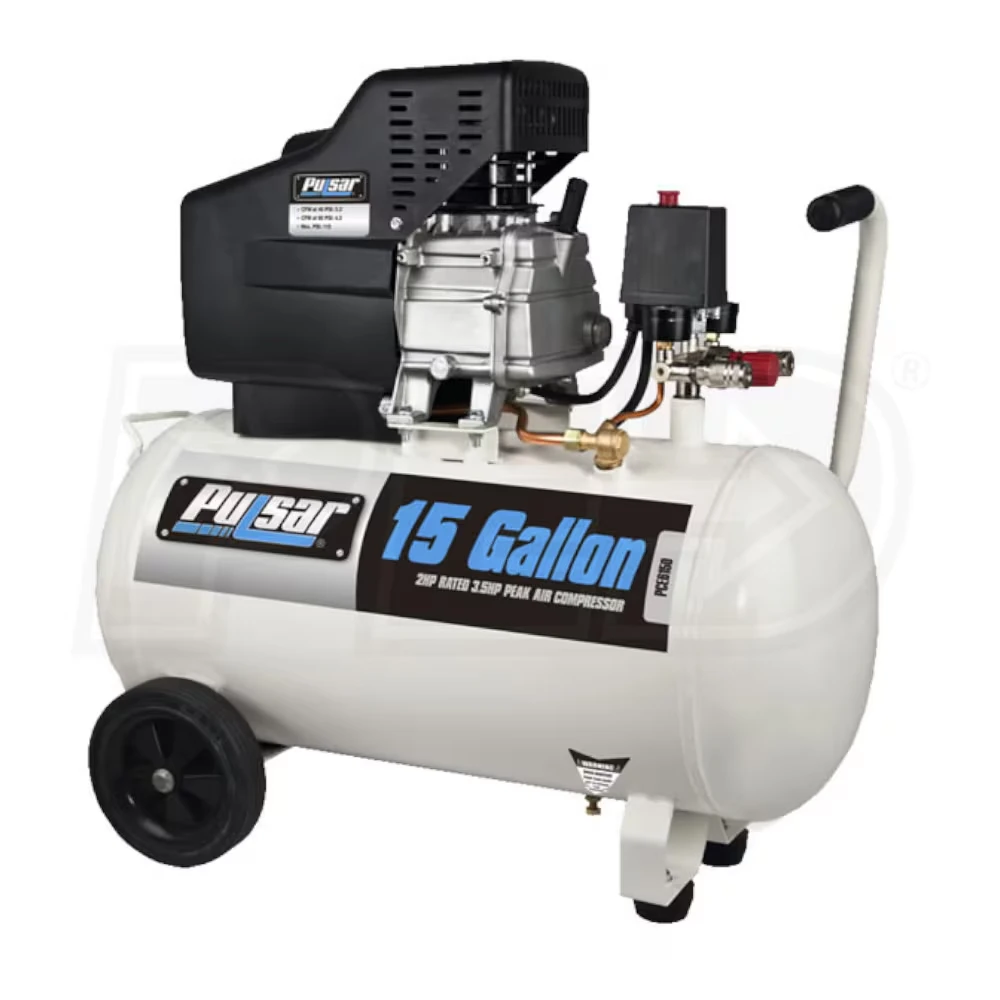 Pulsar PCE6150V 15 Gallon Portable Air Compressor