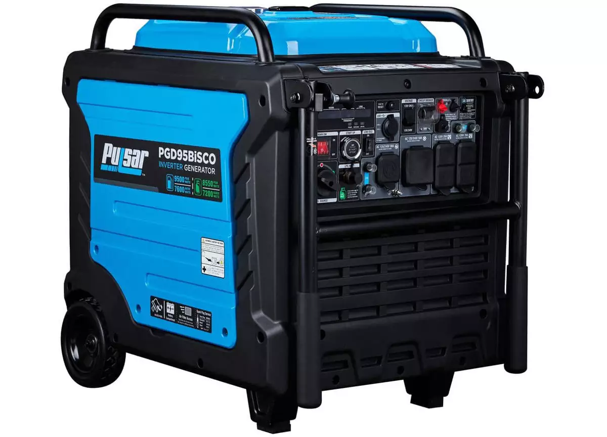 Pulsar 10500W Tri-Fuel Portable Inverter Generator with CO Sentry PGD105TiSCO
