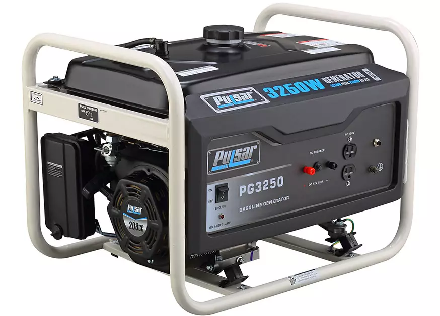 Pulsar PG3500MR 3000W Portable Gasoline Generator