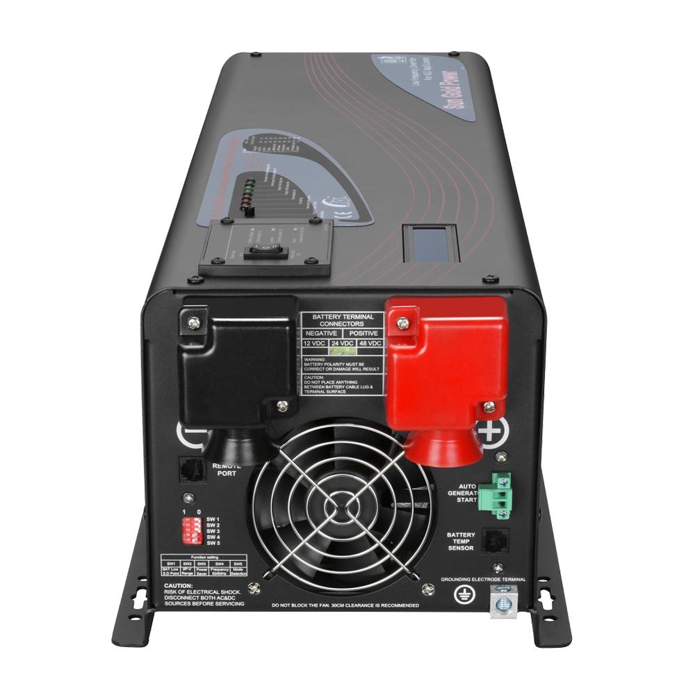 Power Inverter Charger Pure Sine 48Vdc 18000W 120/240V