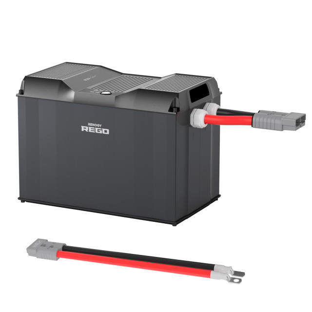 Renogy Rego 12V/400Ah LiFePO4 Deep Cycle Battery