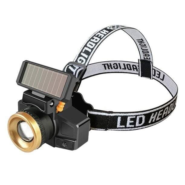 Outdoor Solar LED Head Light Lamp
