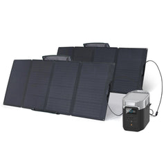 EcoFlow Delta 2 1024Wh + 160W Solar Panel Solar Generator Kit