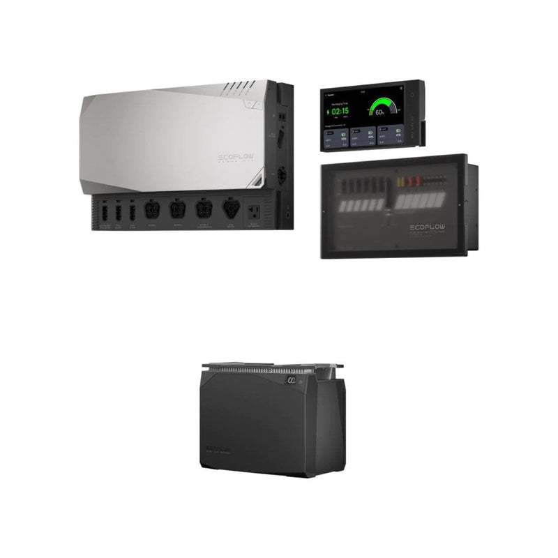 EcoFlow 1x 2kWh LFP Battery + 1x Power Hub + 1x Monitor + 1x Smart Generator Independence Power Kit
