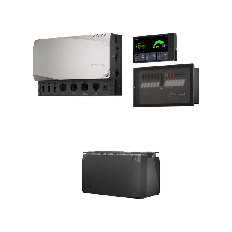 EcoFlow 5kWh LFP Battery, Power Hub, Distribution, Monitor & Smart Generator Kit