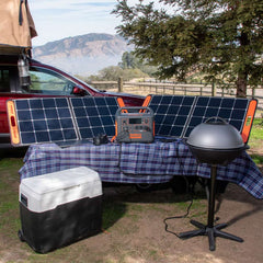 Jackery 1500_2SS100 + 2x SolarSaga 100W Solar Panel Solar Generator Kit JAE15002SP100